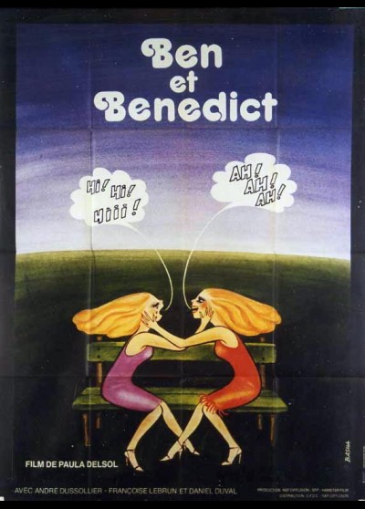 BEN ET BENEDICT movie poster