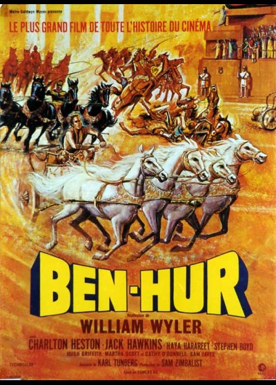 BEN HUR movie poster