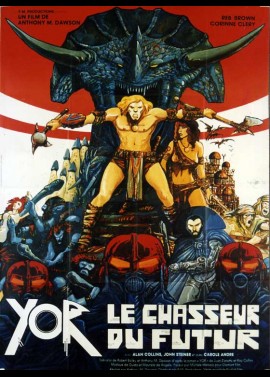 affiche du film YOR LE CHASSEUR DU FUTUR