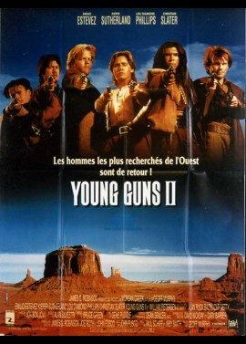 affiche du film YOUNG GUNS 2