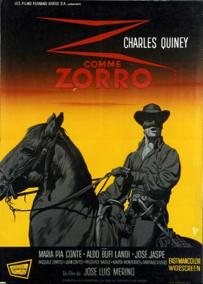 affiche du film Z COMME ZORRO