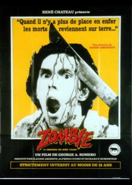 affiche du film ZOMBIE LE CREPUSCULE DES MORTS VIVANTS