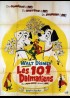 ONE HUNDRED AND AND ONE DALMATIANS / 101 DALMATIANS movie poster