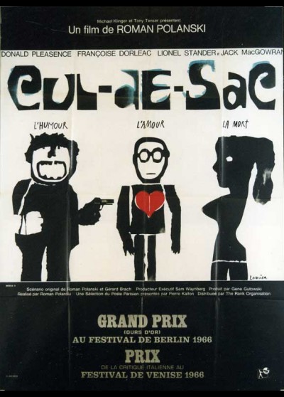 CUL DE SAC movie poster
