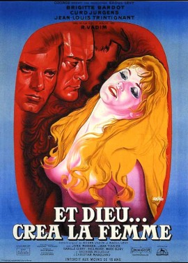 affiche du film ET DIEU CREA LA FEMME