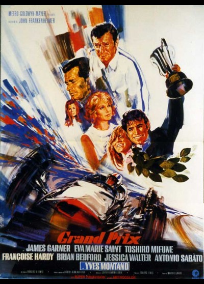 GRAND PRIX movie poster