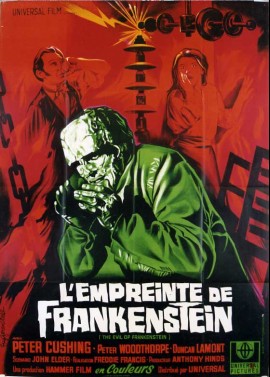 affiche du film EMPREINTE DE FRANKENSTEIN (L4)