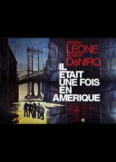 affiche du film IL ETAIT UNE FOIS EN AMERIQUE