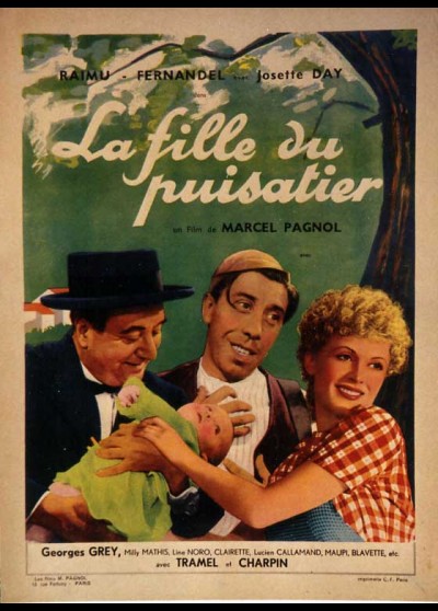 affiche du film FILLE DU PUISATIER (LA)