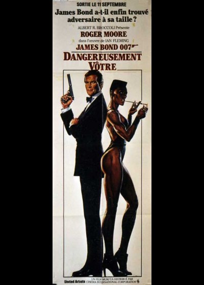 A VIEW TO A KILL movie poster