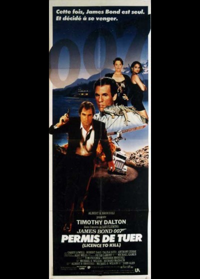 LICENCE TO KILL movie poster