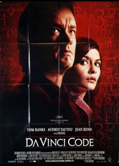 affiche du film DA VINCI CODE