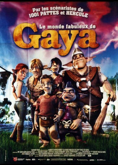 affiche du film MONDE FABULEUX DE GAYA (LE)