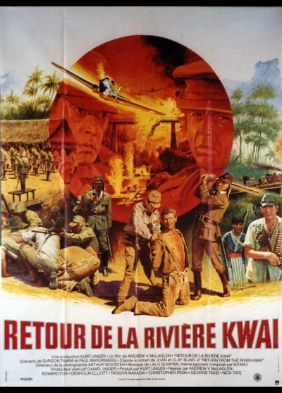 RETURN FROM THE RIVER KWAI movie poster