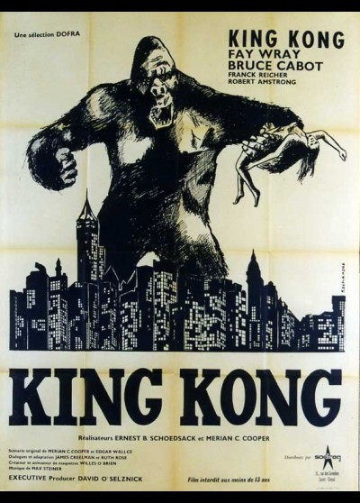 affiche du film KING KONG