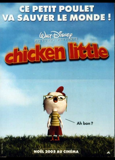 CHICKEN LITTLE movie poster