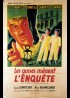 GOSSES MENENT L'ENQUETE (LES) movie poster