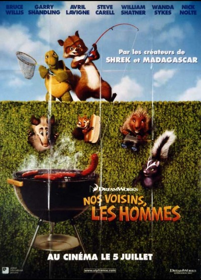 affiche du film NOS VOISINS LES HOMMES