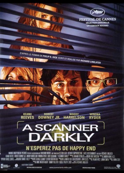 affiche du film A SCANNER DARKLY