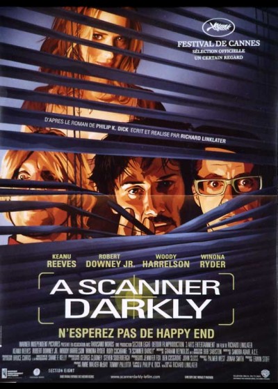 A SCANNER DARKLY movie poster