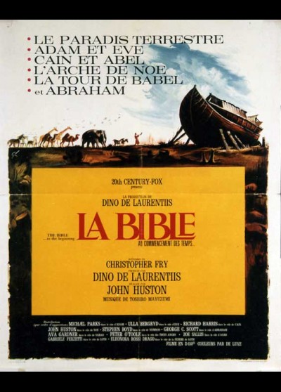 BIBLE IN THE BEGINNING (THE) movie poster