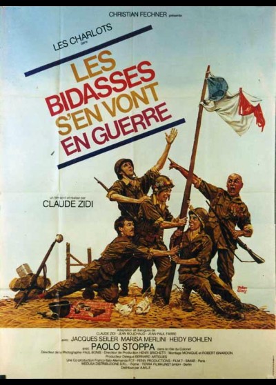 affiche du film BIDASSES S'EN VONT EN GUERRE (LES)