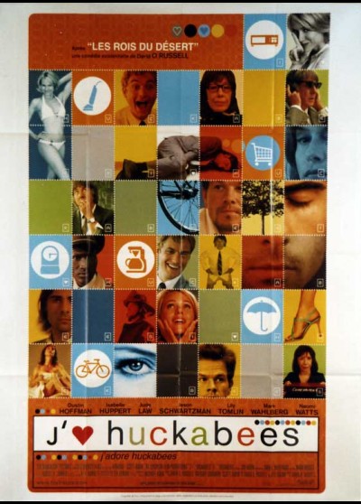 I HEART HUCKABEES / I LOVE HUCKABEES movie poster