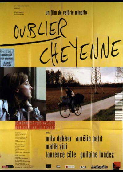 OUBLIER CHEYENNE movie poster
