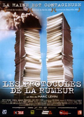 affiche du film PROTOCOLES DE LA RUMEUR (LES)