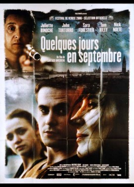 affiche du film QUELQUES JOURS EN SEPTEMBRE