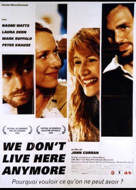 affiche du film WE DON'T LIVE HERE ANYMORE