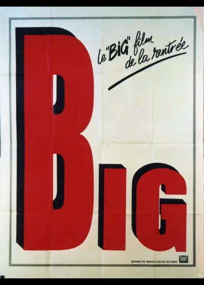 affiche du film BIG