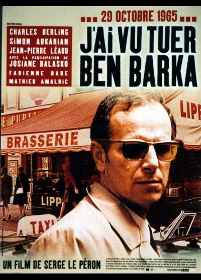 affiche du film J'AI VU TUER BEN BARKA