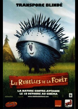 affiche du film REBELLES DE LA FORET (LES)