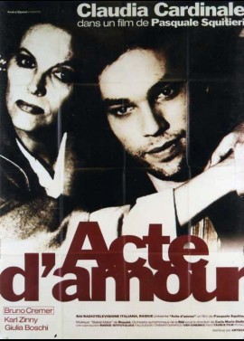 affiche du film ACTE D'AMOUR