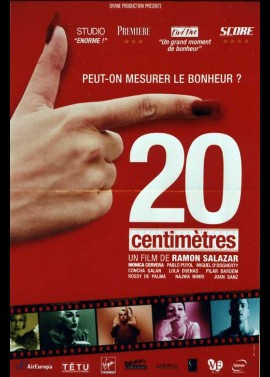 20 CENTIMETROS movie poster