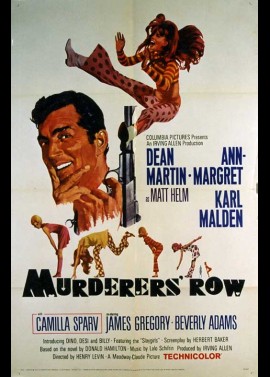 MURDERERS' ROW movie poster