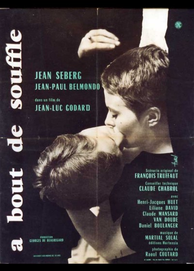 A BOUT DE SOUFFLE movie poster