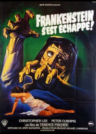 CURSE OF FRANKENSTEIN (THE) movie poster