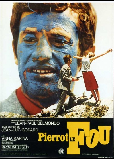 affiche du film PIERROT LE FOU