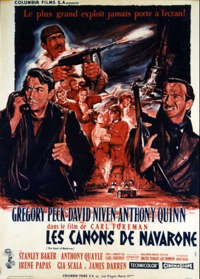 GUNS OF NAVARONE (THE) movie poster