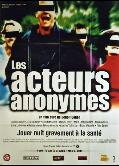 affiche du film ACTEURS ANONYMES (LES)