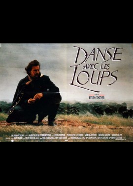 affiche du film DANSE AVEC LES LOUPS
