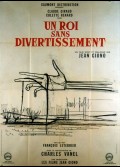 UN ROI SANS DIVERTISSEMENT