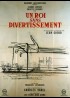 UN ROI SANS DIVERTISSEMENT movie poster