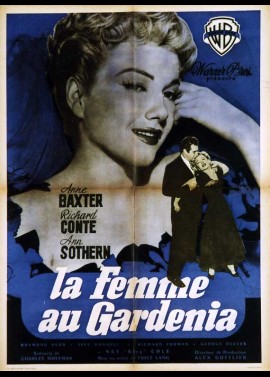 BLUE GARDENIA (THE) movie poster