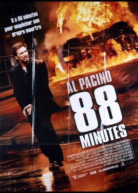 88 MINUTES / EIGHTY EIGHT MINUTES movie poster