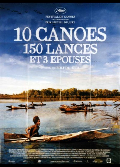 affiche du film DIX CANOES CENT CINQUANTE LANCES ET TROIS EPOUSES