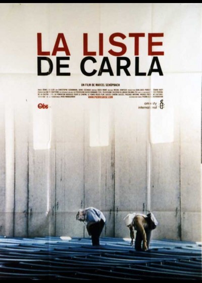 LISTE DE CARLA (LA) movie poster