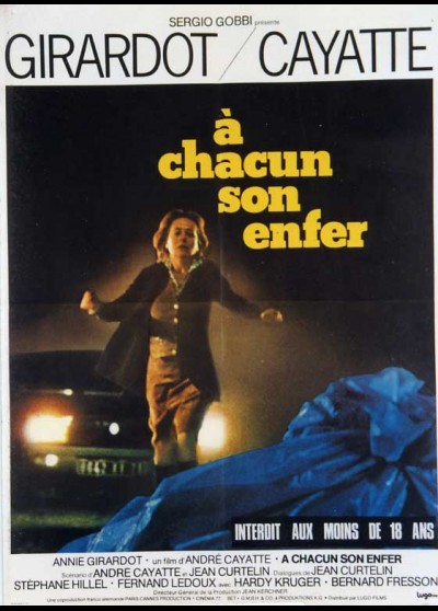 affiche du film A CHACUN SON ENFER